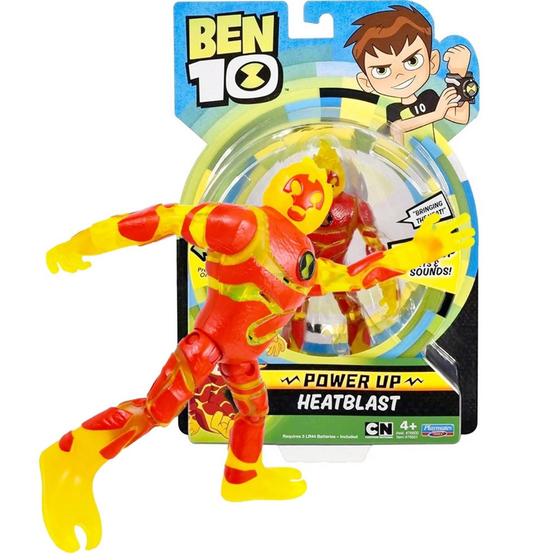 Imagem de Ben 10 Figuras Deluxe Aliens Chama - Sunny - 1751