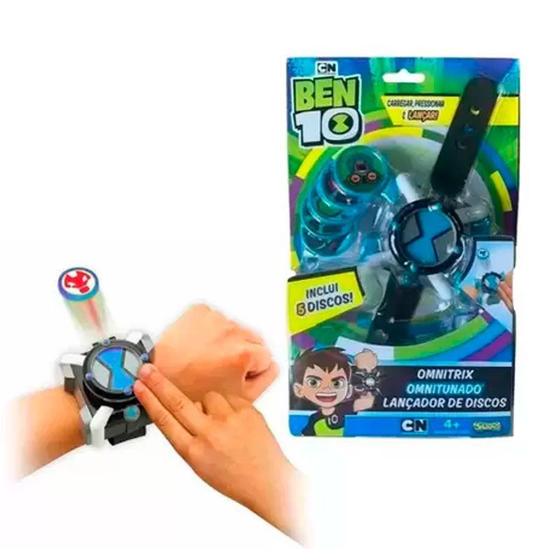 Ben 10 - Lançador de Discos Omnitrix Omnitunado - Sunny - Lançadores de ...
