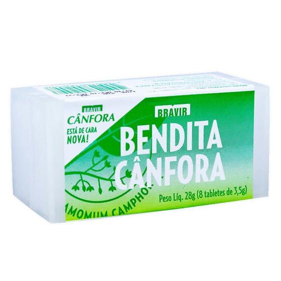 Imagem de Bendita cânfora 28 gramas com 8 unidades