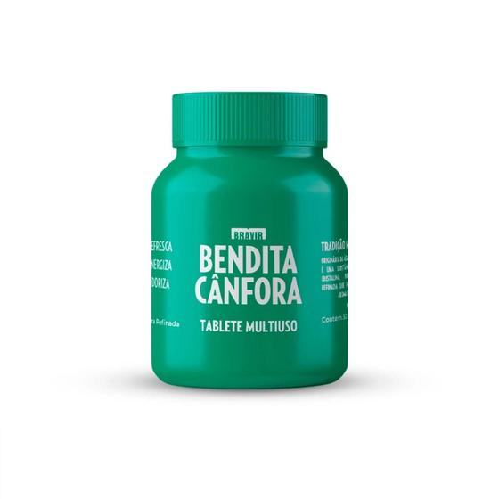 Imagem de Bendita Cânfora Pote Com 30 Tabletes - Bravir