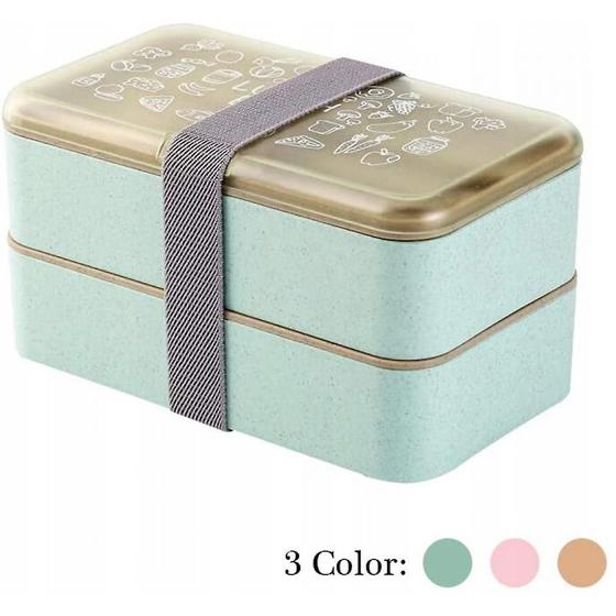 Imagem de Bento Box Wokex 2 Camadas sem BPA - Louça Reutilizável (120 unidades)