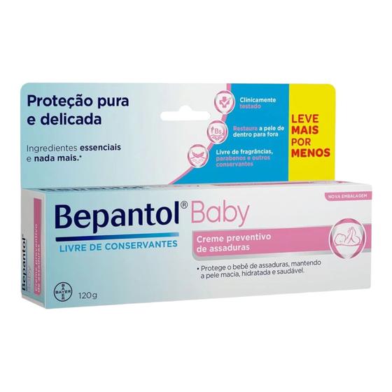 Imagem de Bepantol Baby - Creme Preventivo De Assaduras - 120g