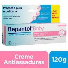 Imagem de Bepantol Baby Creme Preventivo de Assaduras 120g Pomada para assaduras Bepantol