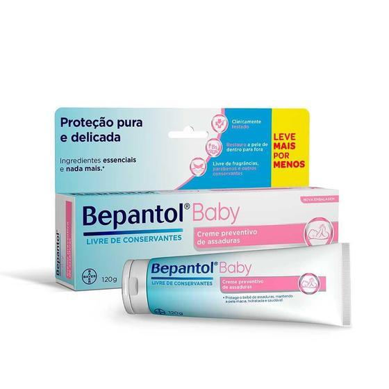 Imagem de Bepantol baby creme preventivo de assaduras com 120g