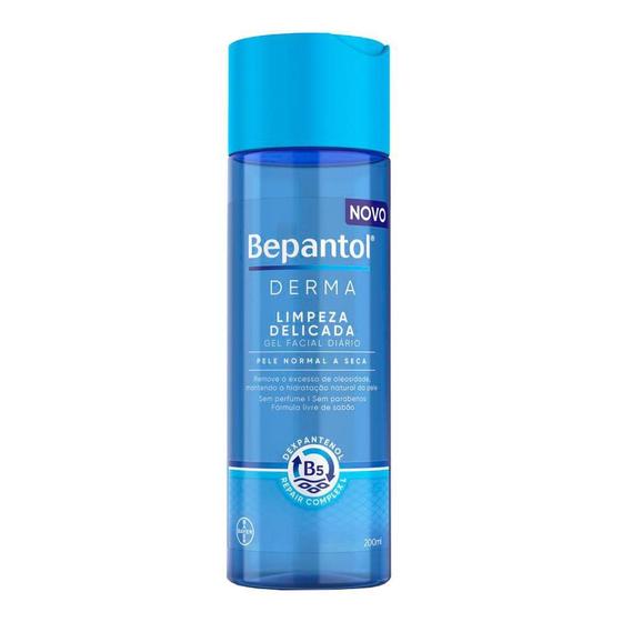 Imagem de Bepantol Derma Gel Facial Limpeza Delicada 200Ml