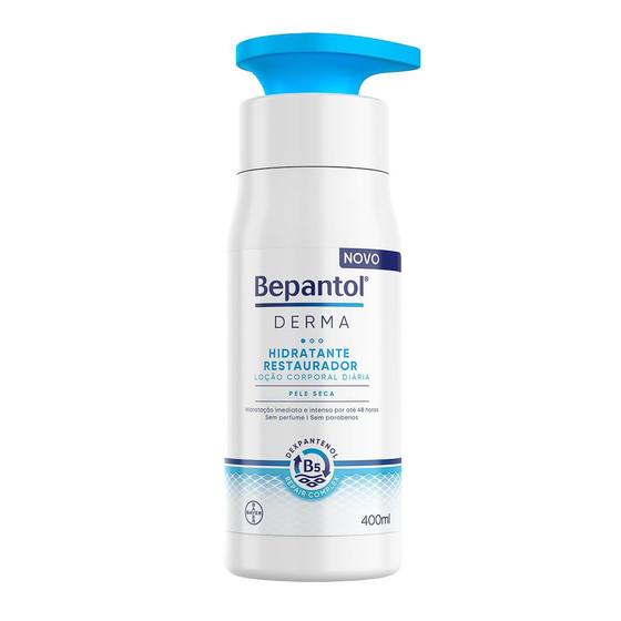 Imagem de Bepantol Derma Hidratante Restaurador Loção Corporal Diária 400ml, Pele Seca