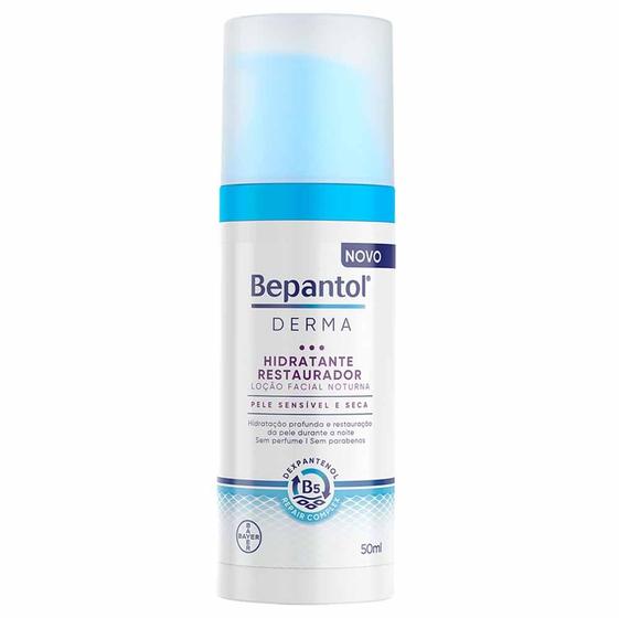 Imagem de Bepantol Derma Hidratante Restaurador - Loção Facial Noturna