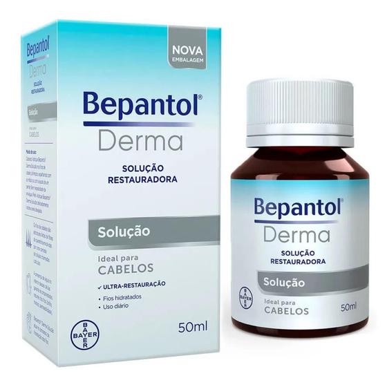 Bepantol Derma Solução Restauradora Ideal para Cabelos 50ml 7891106907293 Menor preço em Bepantol Derma Solução Restauradora Ideal para Cabelos 50ml 7891106907293