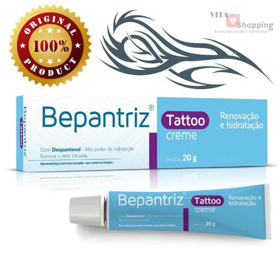 Imagem de Bepantriz TATTOO Proteção e Hidratação para tatuagens 20g