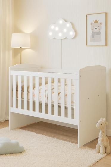Imagem de Berço 3 em 1 Multifuncional Americano Vira Mini Cama E Sofá Em MDF