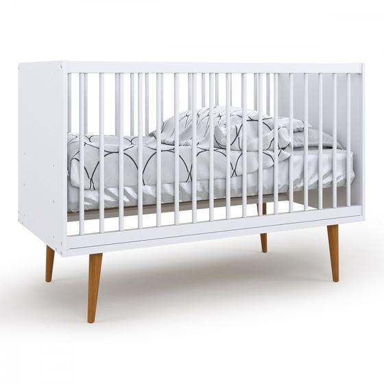Berço Americano Encanto Branco Brilho Batrol Imagem de Berço Americano Encanto Branco Brilho Batrol