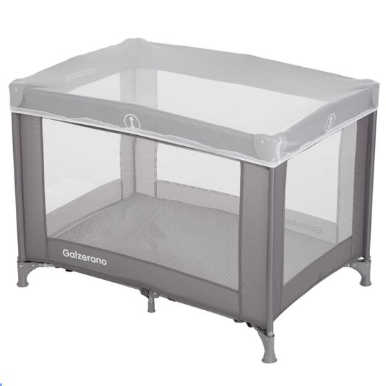Berço Bebê Cercado Infantil Até 18Kg 4 Lados Telados Desmontável Portátil Basic Cinza Galzerano Menor preço em Berço Bebê Cercado Infantil Até 18Kg 4 Lados Telados Desmontável Portátil Basic Cinza Galzerano