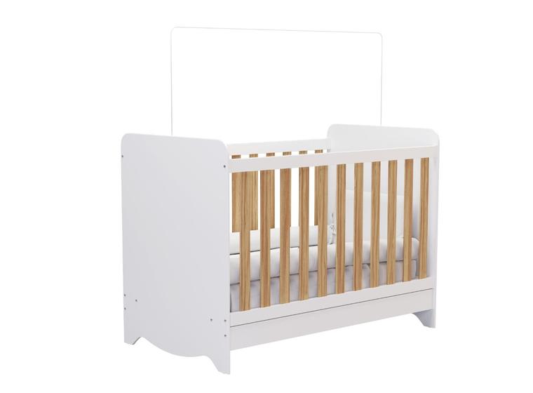 Imagem de Berço Ben Moveis Peroba Americano MDF mini cama