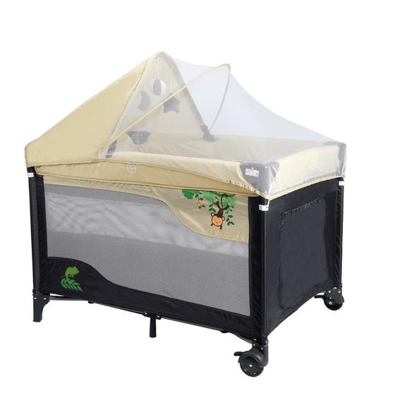 Berço Cercado Premium Chiqueirinho com Mosquiteiro e Trocador até 18Kg Multmaxx Menor preço em Berço Cercado Premium Chiqueirinho com Mosquiteiro e Trocador até 18Kg Multmaxx