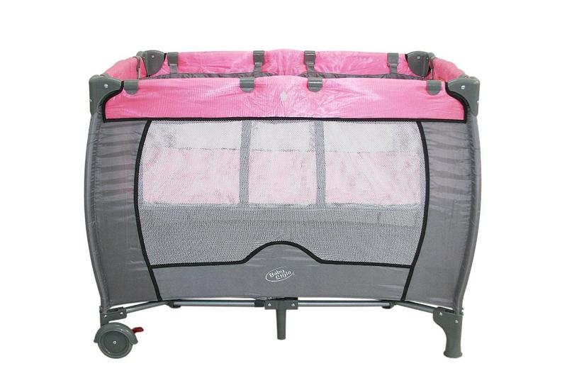 Imagem de Berço Chiqueirinho Cercado Portatil Desmontavel Baby Style Rosa