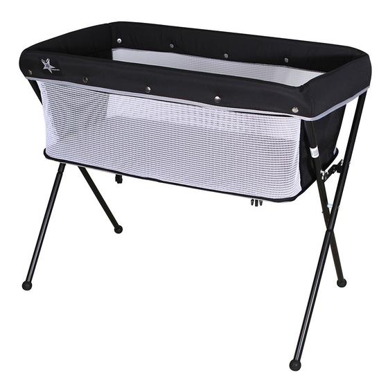 Berço Co-Leito Portátil Galzerano Bari até 9Kg Preto/Cinza Menor preço em Berço Co-Leito Portátil Galzerano Bari até 9Kg Preto/Cinza