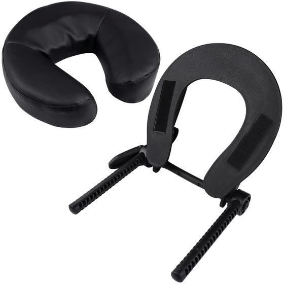Imagem de Berço Facial Ajustável e Universal EBANKU para Mesa de Massagem