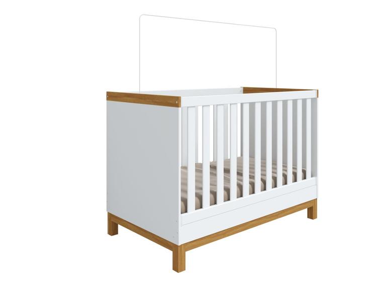 Imagem de Berço Louis Moveis Peroba Americano mini cama MDF