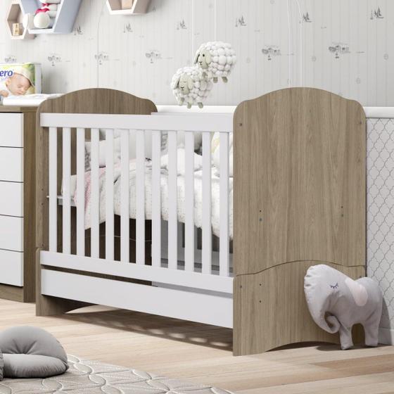 Berço Mini Cama Henn Bala De Menta 