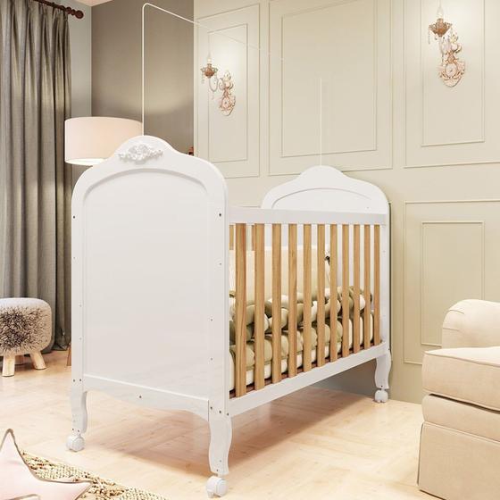 Imagem de Berço Mini Cama 3 em 1 100% Mdf Maya Espresso Móveis