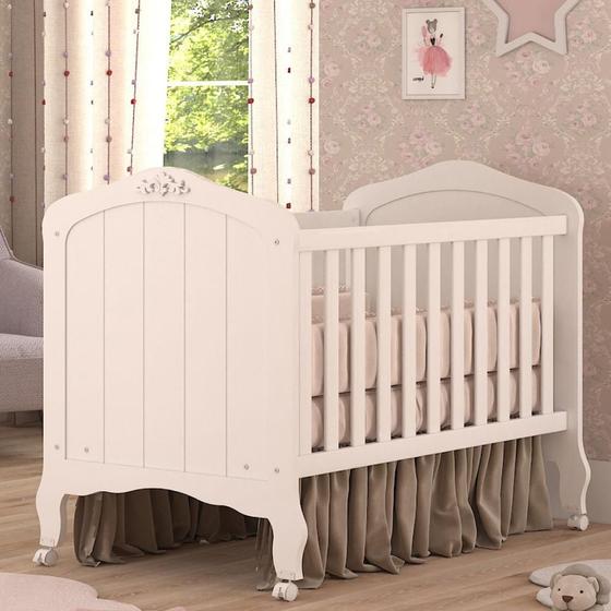 Imagem de Berço Mini Cama Flex Harmonia - Branco