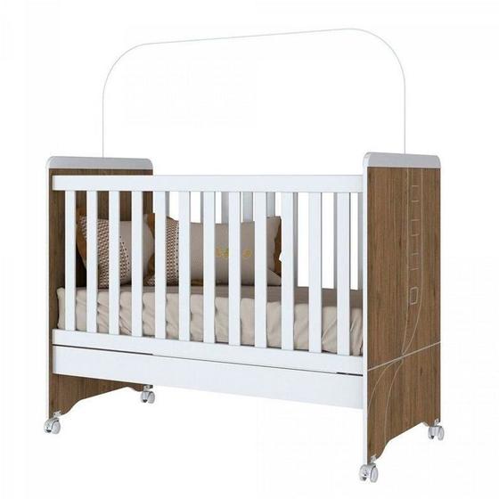 Imagem de Berco mini cama pao de mel rustic/bco i11-18 - Henn