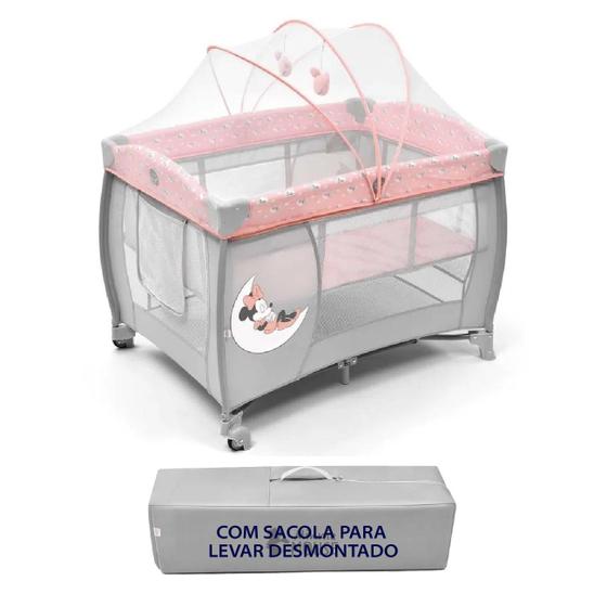 Berco portatil desmontavel disney minnie Menor preço em Berco portatil desmontavel disney minnie