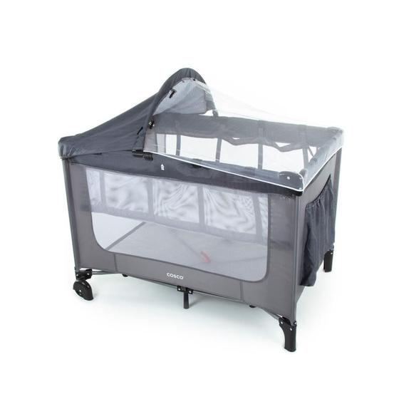 Imagem de Berço Portátil Happy Cosco - Cinza