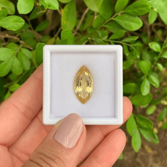 Imagem de Berilo Amarelo Navete 7,68ct