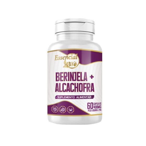 Imagem de Berinjela + Alcachofra 400mg 60 Cápsulas Essencial Bio