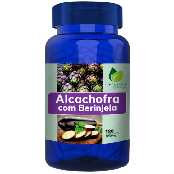 Imagem de Berinjela com Alcachofra 100% Natural 120 Cáps - fonte Verde