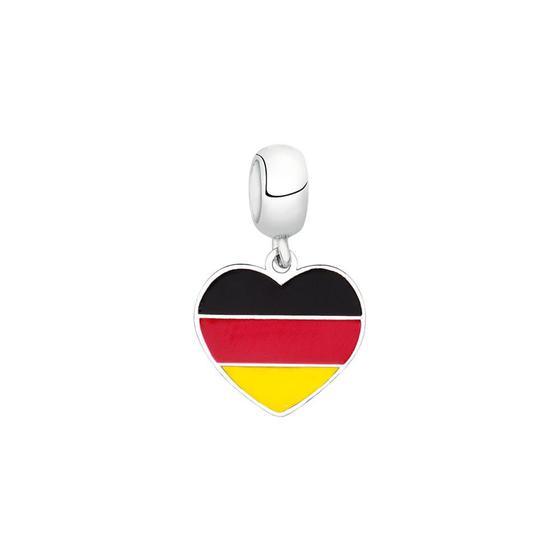 Imagem de Berloque Bandeira da Alemanha de Prata Moments