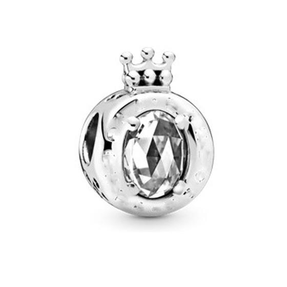 Imagem de Berloque COROA DE PRINCESA 2 em Prata S925 para pulseiras modelo Pandora ou Vivara