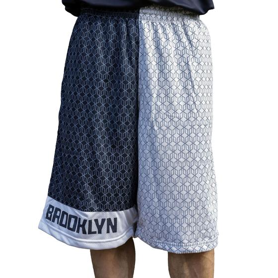 Imagem de Bermuda Basquete Masculina M10 Furadinha Brooklyn