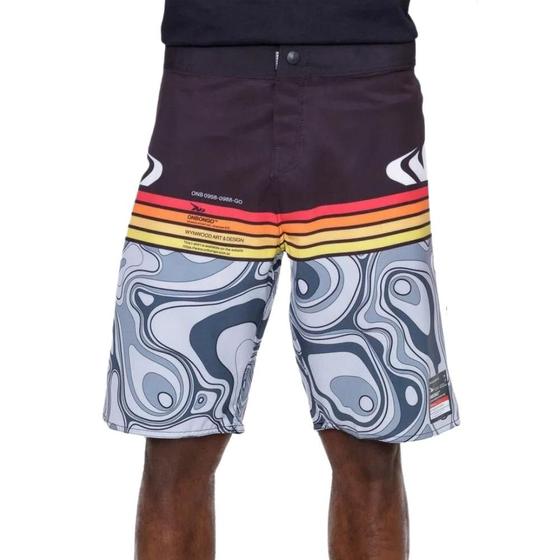 Imagem de Bermuda Boardshort Onbongo D397A Preto.