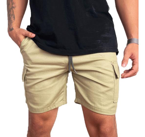 Bermuda Cargo Mauricinho Masculina Short Cargo Menor preço em Bermuda Cargo Mauricinho Masculina Short Cargo