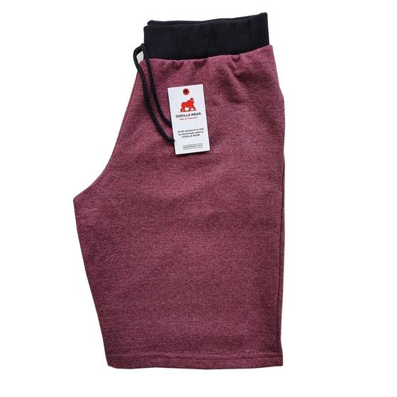 Bermuda de Moletom Masculina Plus size Gorilla Wear Academia Treino é boa?