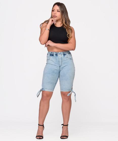 Imagem de Bermuda Feminina Jeans com Elástico Razon Jeans