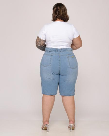 Imagem de Bermuda Feminina Pedal Plus Size 48 ao 56 Shyros - 37041