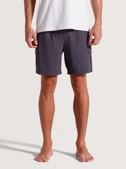 Imagem de Bermuda Hang Loose Elástico Importada Mess Original Darkgrey