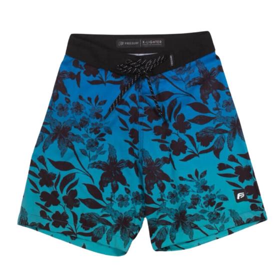 Imagem de Bermuda Infantil de Banho em Nylon com Elastano FreeSurf Flowes