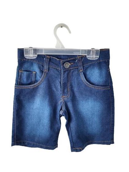 Imagem de Bermuda Infantil Masculino Jeans Mega Kids 8 ao 16