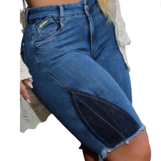 Imagem de Bermuda Jeans  Feminino Darlook Maria Joao 8148