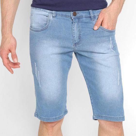 Imagem de Bermuda Jeans Grifle Estonada Masculina