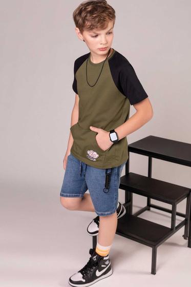 Imagem de Bermuda Jeans Infantil Johhny Fox