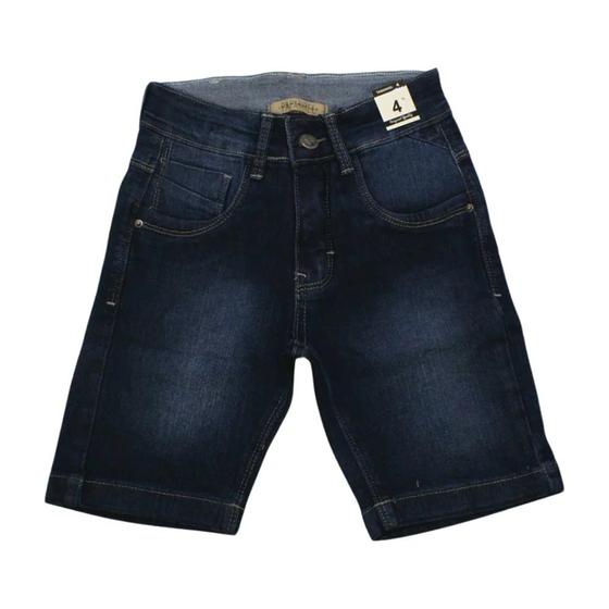 Imagem de bermuda jeans infantil masculino tamanhos 4 e 6 anos