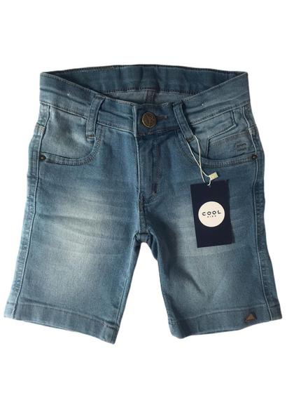 Imagem de bermuda jeans infantil meninos com regulagem de 4 a 8 anos pronta entrega