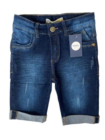 Imagem de bermuda jeans infantil meninos juvenil masculino TAM de 10 a 16 anos