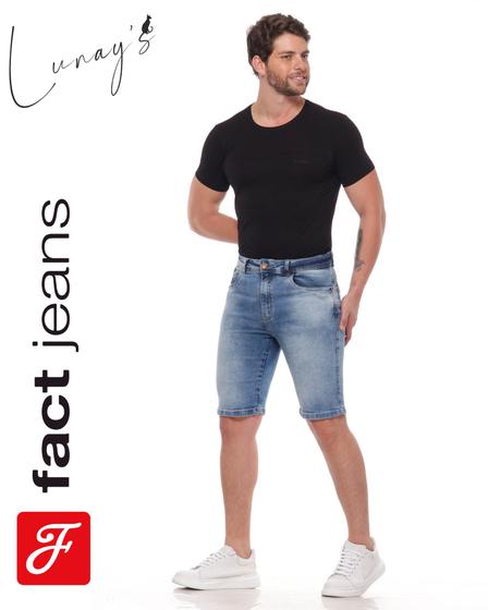 Imagem de Bermuda Jeans Masculina Fact Jeans L805