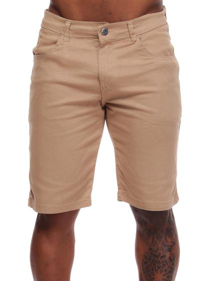 Imagem de Bermuda Jeans Masculina Sarja Skinny Com Lycra